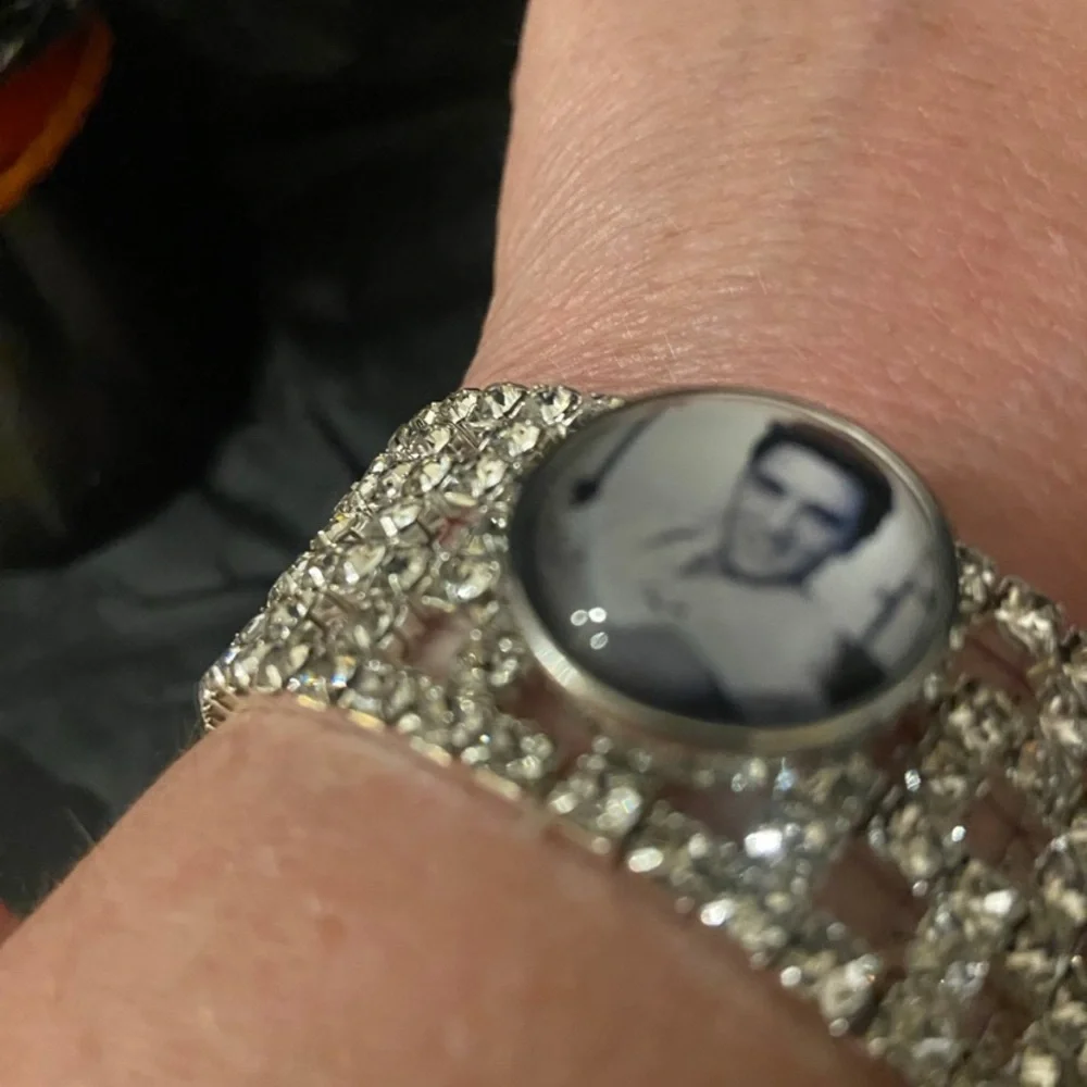 Elvis Bling snap button bracelet - Picture 4 of 4